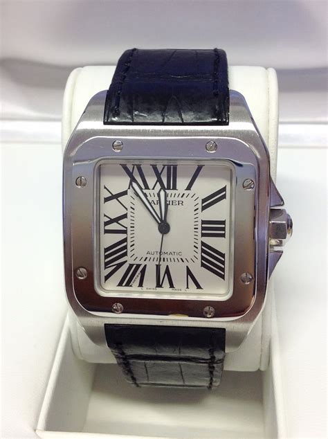 replica cartier santos 100 w20073x8